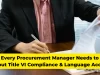 What Every Procurement Manager Needs to Know About Title VI Compliance & Language Access