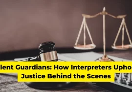 Silent Guardians How Interpreters Uphold Justice Behind the Scenes