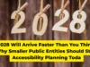 2028 Will Arrive Faster Than You Think Why Smaller Public Entities Should Start Accessibility Planning Today